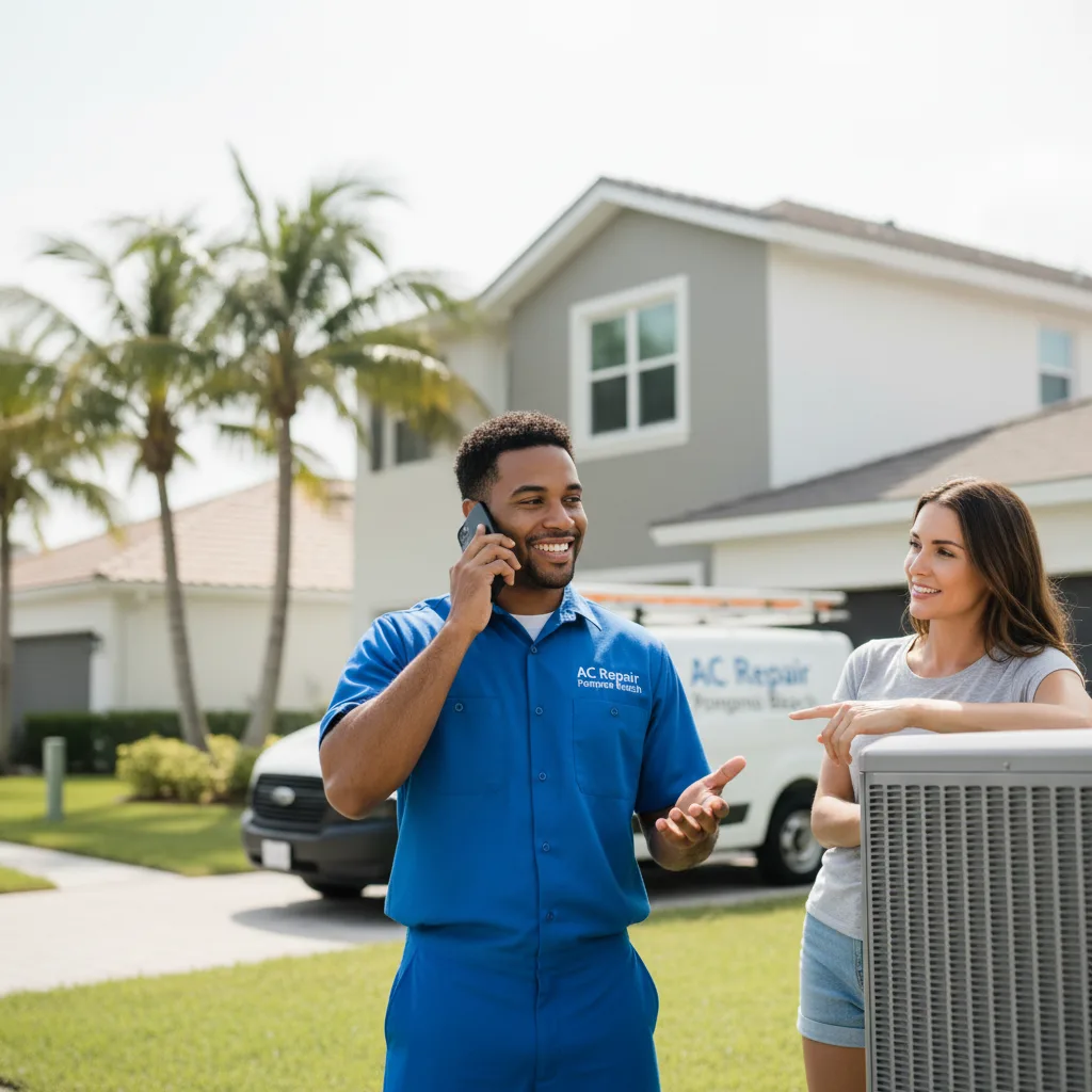 AC Repair Pompano Beach customer support in Hempstead
